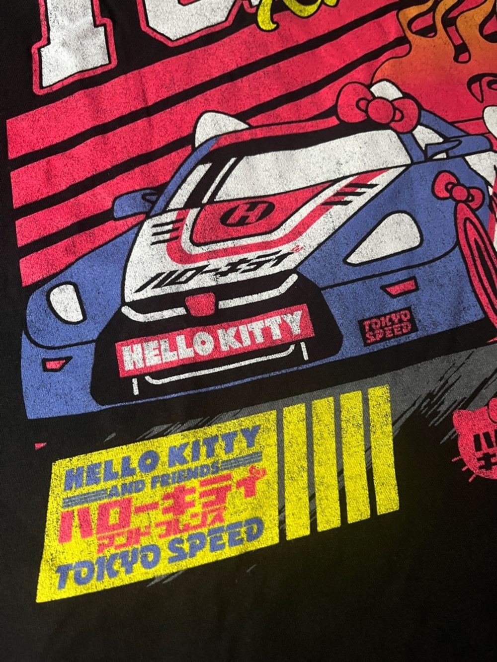 Hello Kitty Tokyo Racing TShirt Size S - Picture 6 of 6